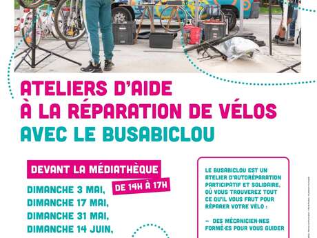 Ateliers d'aide à la réparation de vélos