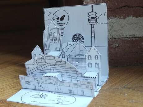 Atelier carte pop-up au château de Flers