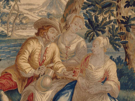 Un dimanche en famille : " Portraits tissés, portraits croisés "