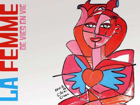 Exposition "La Femme. De vies envie - Céline Cénac" à l'Abbaye de St-Riquier