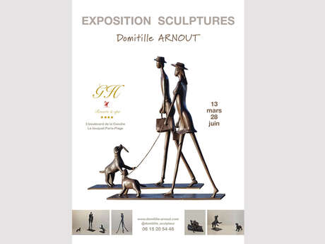 Exposition de sculptures domitille arnout