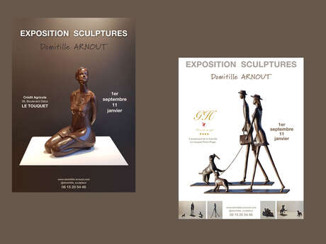 Exposition de sculptures domitille arnout