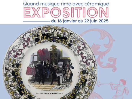 Exposition | Quand musique rime avec céramique Du 18 janv au 22 juin 2025