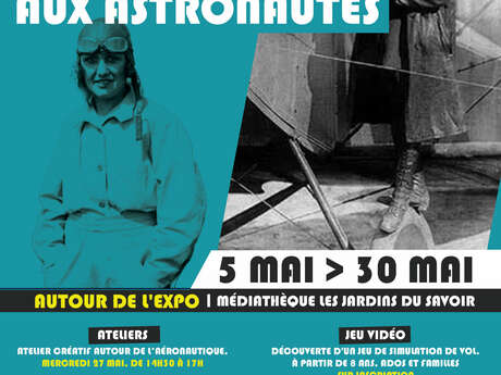 Exposition et film pionnière des astronautes