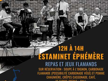 Estaminet éphémère et bal folk à Millam