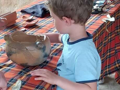 Atelier fouilles archéologiques