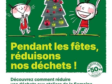 Atelier de cuisine anti-gaspi « restes de repas de fête »