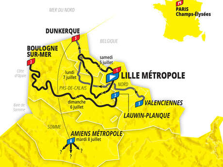 Grand Départ du Tour de France 2025