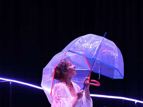 Théâtre d'objet "Flaque, pourvu qu’il pleuve !" au phénix