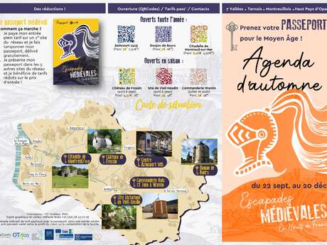 Escapades Médiévales cet automne dans les 7 Vallées