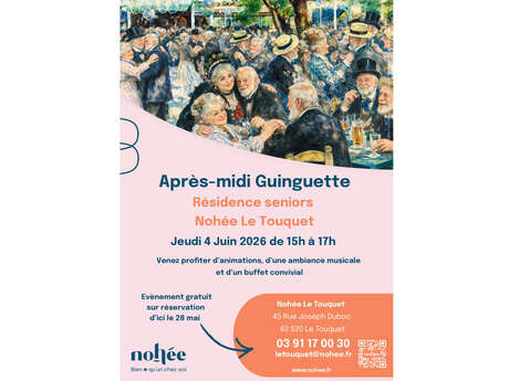 Après-midi guinguette résidence nohée