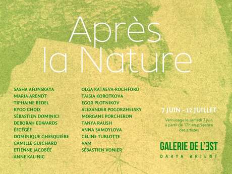 Exposition collective "Après la Nature"