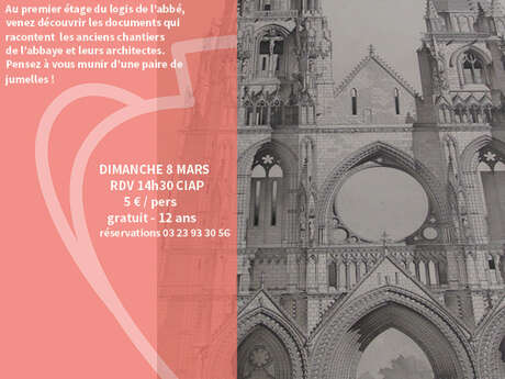 Visite conférence patrimoine en chantier Hier l'abbaye Saint-Jean-des-Vignes