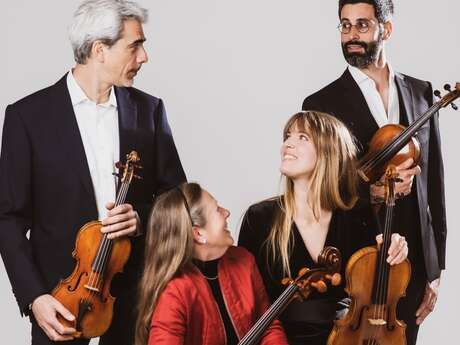 Quatuor ludwig - saison culturelle - théâtre monsigny