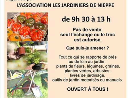 17ème édition Troc Plants à Nieppe