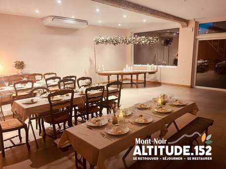 Altitude 152 - salle de réception