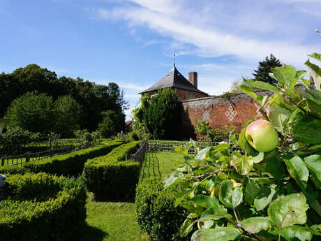 Jardin du château d'Esquelbecq