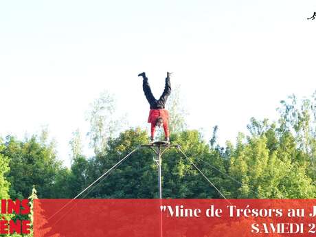 "Mine de trésors au jardin" : Spectacles de cirque et concert au Festival Jardins en Scène