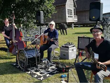 Concert blues au fil de l'eau : les Weird Souls