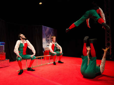 Spectacle de cirque "Les apprentis lutins" à l'Odyssée