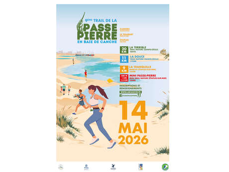 9ème trail de la passe pierre en baie de canche
