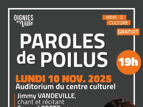 Concert "paroles de poilus"