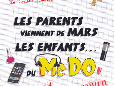 Comédie  "Les parents viennent de mars… Chez Maman" à Anzin