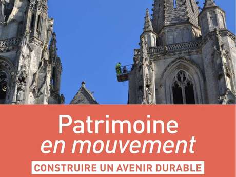 Exposition Patrimoine en mouvement "Construire un avenir durable" à l'abbaye St-Jean-des-Vignes de Soissons