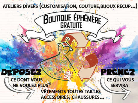 Boutique Éphémère - Les pépites gratuites Boutique Éphémère - Les pépites gratuites