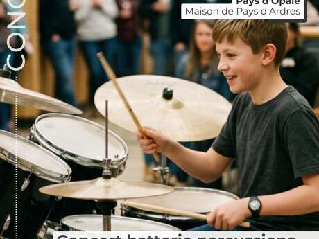 Concert batterie percussions