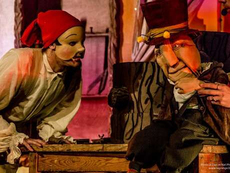 Spectacle théâtre "pinocchio, l'incroyable voyage" - cie l'eléphant dans la boa