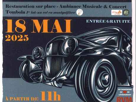 Rassemblement de voitures anciennes