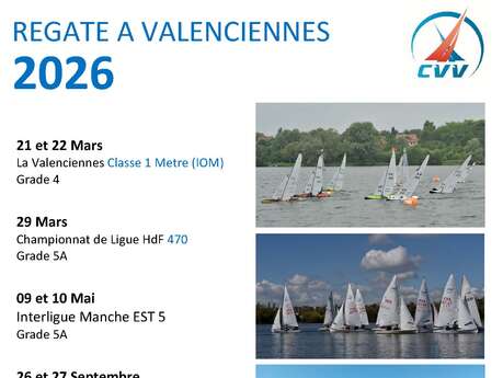 Régate 2026 au Cercle de Voile