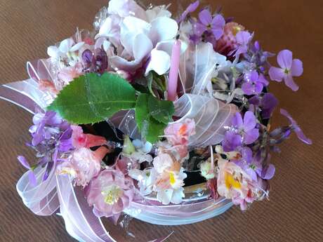 Art Floral Créativité : la couleur violette