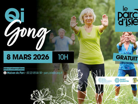 Qi Gong, un rendez-vous zen au Parc d’Isle