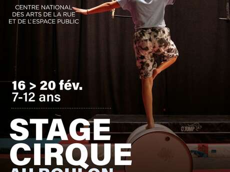 Stage de cirque au Boulon