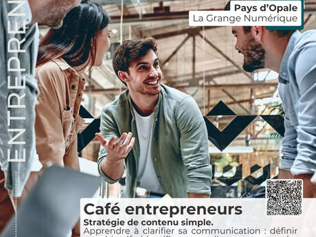Café entrepreneurs - stratégie de contenu simple