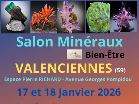 1er édition Salon minéraux Bien-Etre à Valenciennes