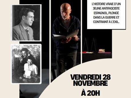 Lecture spectacle "Sans feu" à la MJC Lecture spectacle "Sans feu" à la MJC