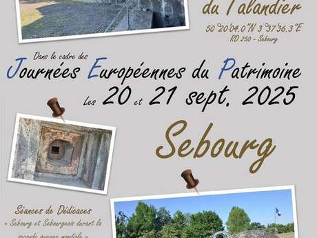 JEP : Visites du Fort Talendier & églises de Sebourg