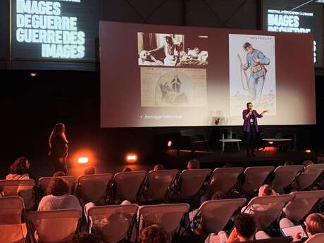 Table ronde « filmer la tranchée » avec projection de films sur la première guerre mondiale  - festival images de guerre. guerre des images