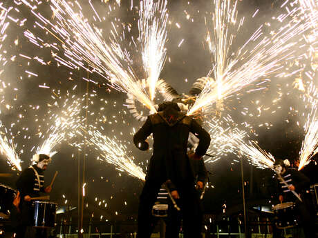 Festival de la sainte barbe - les tambours de feu