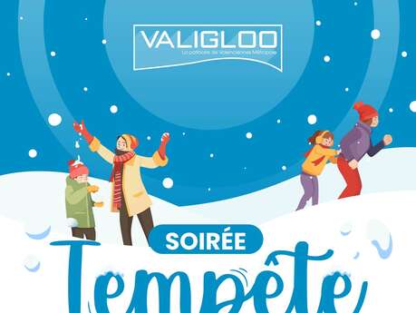 Tempête de neige à Valigloo