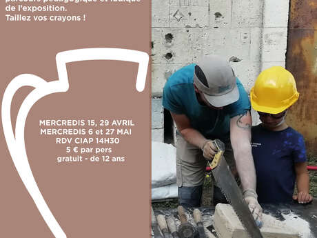 Visite atelier des métiers du patrimoine à l'abbaye Saint-Jean-des-Vignes de Soissons