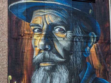 Visite guidée street art à deux voix "lens street art"