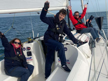 Journée croisière à la voile à Boulogne sur Mer