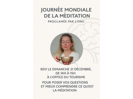 Journée mondiale de la méditation