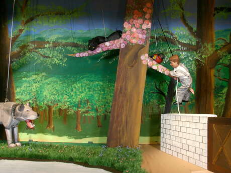 Théâtre de marionnettes : L'Enfant de la Roulotte (Ch'nazu d'el moèson à roulette)