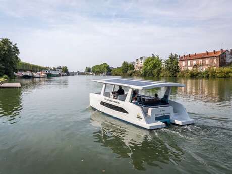 Promenade en catamaran solaire | Quand l'Aisne rejoint l'Oise