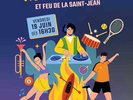 Feu de la Saint Jean et Fête des associations